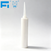 Custom Printed 333ml Empty Adhesive Caulking HDPE Plastic Cartridge for Sealant Packaging for Industry Use