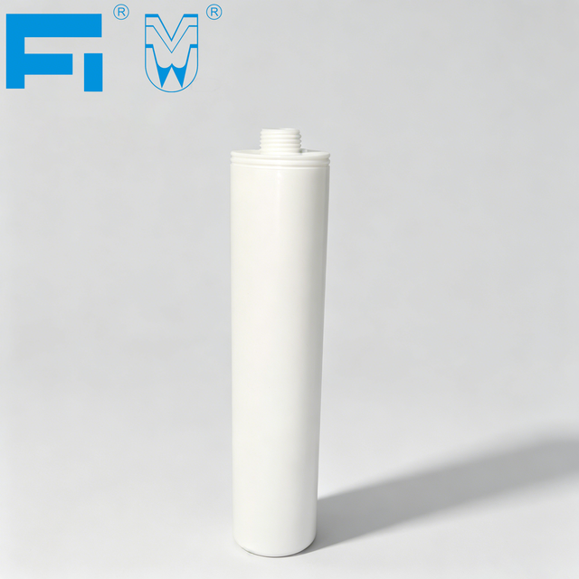 Industry Grade 290ml Empty Adhesive Packaging Plastic Cartridge for MS Sealant Caulking for Construction