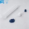 Industry Grade American Style 50ml Transparent Sealant Plastic Pneumatic Dispensing Syringe Barrel Cartridge for Adhesive Packaging