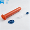 New American Style 50ml Industrial Use Amber Color Pneumatic Dispensing Syringe Plastic Cartridge for Sealant and Adhesive Packaging