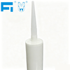 300ml white Glass Glue Packaging HDPE Plastic Cartridge for Silicone Sealant for Construction