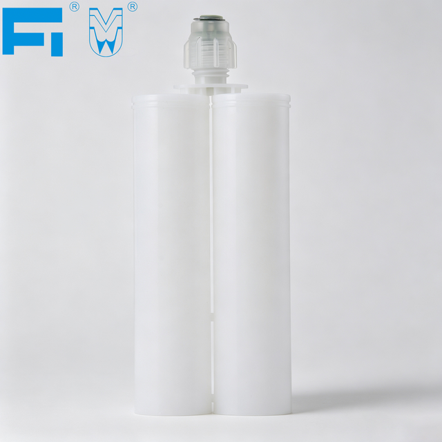 200:200ml Industry Grade Chemical Resistant Adhesive Packaging plastic Two-Component 2K Cartridge for Sealant Caulking