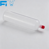 600ml Transparent Glue Cylinder Large Capacity Plastic Cartridge Pneumatic Dispensing Syringe Barrels for Industry Use Sealant and Adhesive