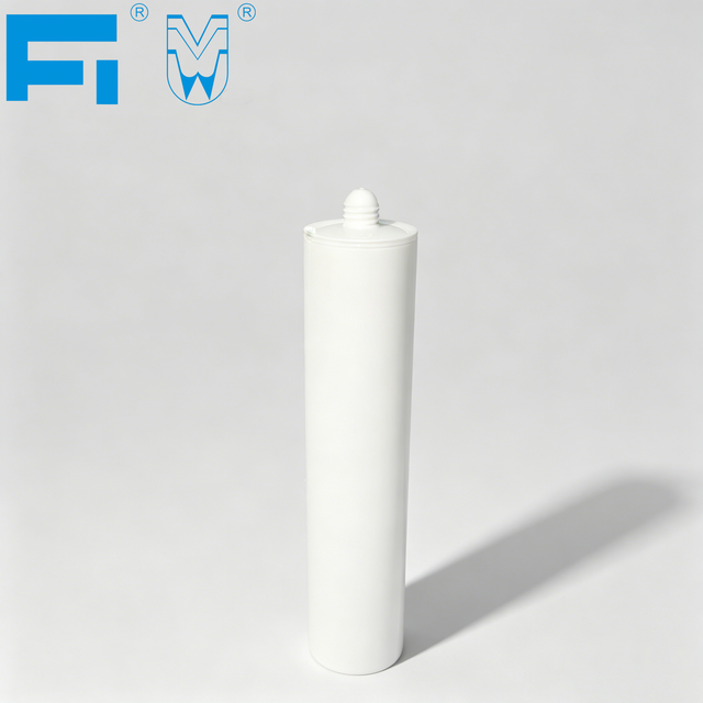 Chemical Resistant 270ml Industry Use HDPE Adhesive Packaging Plastic Cartridge for Sealant Caulking and Sealing