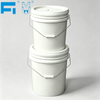 20L Multiple Use Paint Containing Plastic Bucket with Lid and Handle for Adhesive and Sealant Packaging for Industry