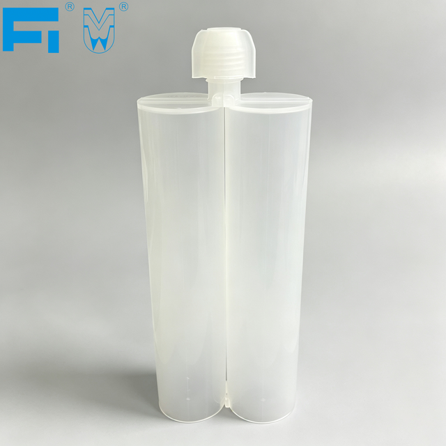 320ml:320ml Industrial Use Adhesive Packaging Two component 2K Plastic Cartridge for Sealant Caulking and Sealing