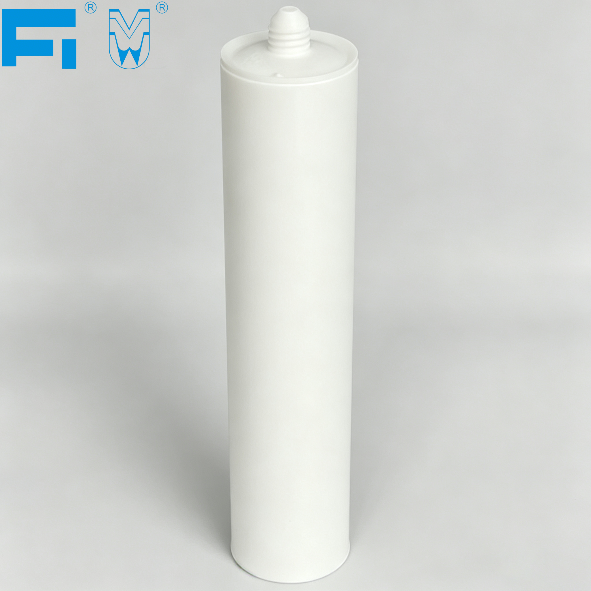 300ml Custom Printed Adhesive Packaging PA Plastic Cartridge for Industry Use Sealant Caulking