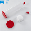 600ml Transparent Glue Cylinder Large Capacity Plastic Cartridge Pneumatic Dispensing Syringe Barrels for Industry Use Sealant and Adhesive