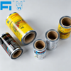Industry Grade 68um Waterproof Chemical Resistant Adhesive Packaging Aluminum Sausage Foil for Silicone Sealant