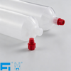 600ml Transparent Glue Cylinder Large Capacity Plastic Cartridge Pneumatic Dispensing Syringe Barrels for Industry Use Sealant and Adhesive