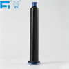 Industrial Use 50ml Black Plastic Pneumatic Dispensing Syringe Barrel Cartridge for Sealant and Adhesive Packaging