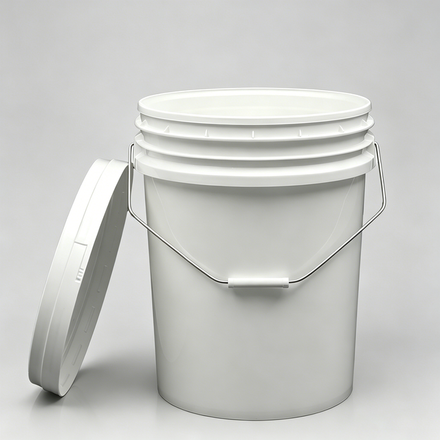 20L Multiple Use Paint Containing Plastic Bucket with Lid and Handle for Adhesive and Sealant Packaging for Industry