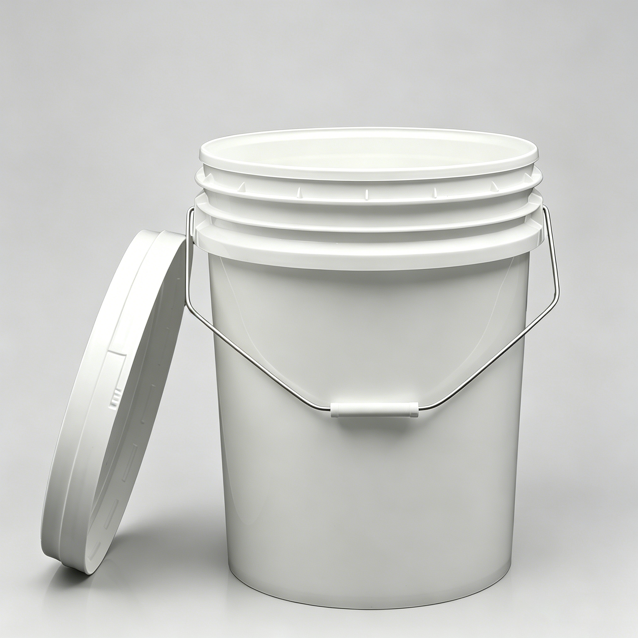 20L Multiple Use Paint Containing Plastic Bucket with Lid and Handle for Adhesive and Sealant Packaging for Industry