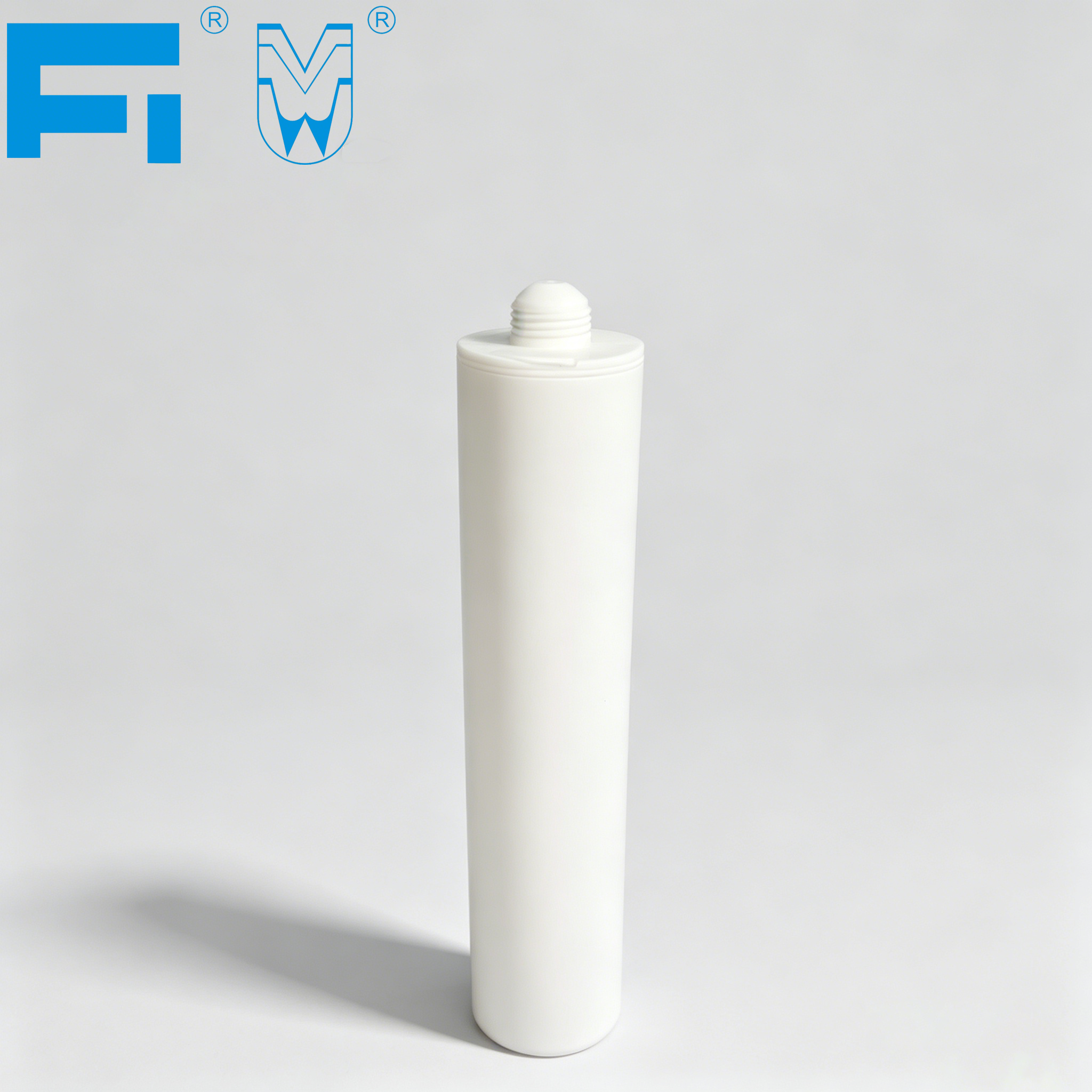 270ml Custom Printed HDPE Adhesive Packaging Plastic Cartridge for Industry Use Sealant for Construction Caulking and Sealing
